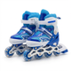Детские раздвижные ролики с шлемом и защитой 3в1 SP-Sport Skates 0012-3 размер 31-34 Blue-Light Blue - изображение 5
