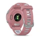 Смарт-годинник Garmin Forerunner 265s з чорним безелем, рожевим корпусом та рожево-сірим силіконовим ремінцем - изображение 6