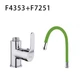 Корпус кухонного смесителя Frap F4353 для гибкого излива, хром - изображение 4
