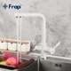 Смеситель для кухни Frap F4352-24 с подключением фильтра, белый - изображение 3