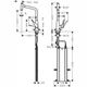 Смеситель для кухни Hansgrohe Metris M 71 Select 320 1jet с выдвижным изливом, хром (73803000) - изображение 4