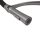 Смеситель для кухни Kroner KRP Ersel GRP03393BLK с гибким изливом, графит/черный матовый - изображение 5