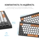 Клавиатура OfficePro SK955B Wireless/Bluetooth Black (SK955B) - изображение 11
