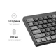 Клавиатура OfficePro SK985B Wireless/Bluetooth Black (SK985B) - изображение 6