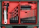 Акумуляторний дриль-шуруповерт Metabo PowerMaxx BS Basic Set 12V 2x2Ah Li-Power, Зарядний пристрій LC 40, Пластиковий кофр, з пересувною майстернею із 41 компонентом (600080710) - зображення 2