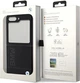 Etui BMW Leather Hot Stamp BMHCZF5SLLBK do Samsung Z Flip5 F731 Czarne (3666339171995) - obraz 4