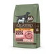 Беззерновой корм Quattro Adult All Breed Sensitive Salmon&Krill с лососем и крилем для взрослых собак всех пород с чувствительным пищеварением 1,5кг - изображение 1
