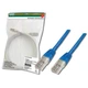 Патч-корд 0.5 м, UTP, Blue, Digitus, Cat.5e, Cu, PVC (DK-1511-005/B) - изображение 1
