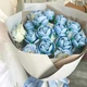 Конструктор цветок Розы цвет голубой Constructor flower Roses color blue 10101_B - изображение 4