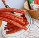 Снек латяо Lakexixi Temper Garlic Latiao Лейкексісі стіки соєвий снек часниково-гострий 26 г - зображення 5