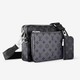 Сумка чоловіча в стилі Louis Vuitton Trio Messenger Monogram Eclipse Canvas - зображення 2