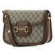 Сумка через плече в стилі Gucci Horsebit 1955 - зображення 2