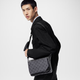 Сумка чоловіча в стилі Louis Vuitton Trio Messenger Monogram Eclipse Canvas - зображення 6