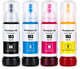 Чернила 103 Premium для принтеров Epson EcoTank серии L (L3100 / L3101 / L3150 / L3151 / L3200 / L3201 / L3250 / L3251), комплект BCMY 4×70 мл - изображение 1