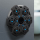 Боксерский тренажер BOXTA с музыкой и подсветкой Bluetooth настенная мишень 3 режима скорости Черный - изображение 7