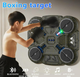 Музыкальная блютуз боксерская мишень с подсветкой 4 Boxing Target настенная тренировочная панель Черный - изображение 3