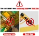 Термостійкий скотч Kapton 20 мм х 33 м, товщина 0.05мм, поліамідна стрічка до 200 °C, каптонова стрічка, коричневий - зображення 5