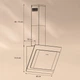 Витяжка Klarstein Aurora Eco 550 м³/год (10039927) - изображение 8