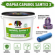 Интерьерная матовая высококачественная латексная краска Caparol Samtex 3 E.L.F. B1 10 л + малярная лента BEOROL 33 м + валик Beorol 25 см - изображение 1