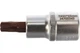 Головка-бита TORX Premium T45 с отверстием 1/2" (L-55мм) ROCKFORCE RF-34705545 Premium - изображение 2