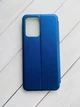 Чехол-книжка синий с рисунком на Xiaomi Redmi Note 12 Цветущая сакура (принт 422) - изображение 4