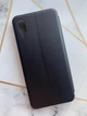 Чехол-книжка черный с рисунком на Samsung Galaxy A02/A022 (2021) Цветущая сакура (принт 422) - изображение 2