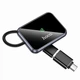 Беспроводной адаптер-переходник для авто CarPlay Hoco HU1 Way car USB / Type-C Черный - изображение 2