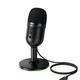 Настольный конденсаторный микрофон Hoco L25 Bright USB с RGB подсветкой Черный - изображение 1