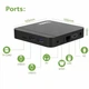 Smart TV приставка Tanix W2, 4/32GB, Android 11, медіаплеєр з підтримкою 4K HDR, WiFi, 4-ядерний Amlogic, чорна - зображення 5