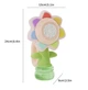 Генератор мыльных пузырей Seven COLOR FLOWER в форме подсолнуха, с подсветкой, 3 режима скорости, на аккумуляторе - изображение 8