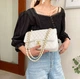 Сумочка Chanel Classic белого цвета - изображение 3