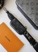 Сумка чоловіча месенджер Louis Vuitton Trio Messenger чорна з сірим (065) - зображення 7