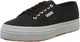 Кеди жіночі Superga 2736 COTU DBL3 Black-FWhite. Розмір 35 (22 см). - изображение 1