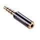 Аудіоперехідник UGREEN 3.5 mm Male to 2.5 mm Female Adapter. Gray - зображення 4