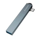 USB хаб Borofone FH1A 4-in-1 converter (Type-C to USB 3.0 + 3xUSB 2.0). Grey - зображення 4