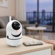 Камера видеонаблюдения CAMERA Wifi QC011 Белая Беспроводная поворотная видеоняня с инфракрасной подсветкой - изображение 11