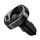 Автомобильный АЗП Baseus FM Launcher S-09 Standart Edition 2.4A 2USB black - изображение 5