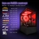 Компьютер VSIM зборка v2 -- Intel Xeon 2660v3 / RAM 16 Gb DDR4 / SSD 512Gb / AMD RX580 8Gb красный - изображение 2