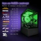 Комп'ютер VSIM збірка v2 -- Intel Xeon 2660v3 / RAM 16 Gb DDR4 / SSD 512Gb / AMD RX580 8Gb зелений - зображення 2