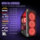Компьютер VSIM зборка v3 -- Intel Xeon 2660v3 / RAM 16 Gb DDR4 / SSD 512Gb / Nvidia GTX1070 8Gb красный - изображение 2
