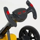 Детский складной электромобиль Go-Kart с аккумулятором электрокар с пультом Желтый - изображение 6