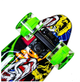 Пенни борд Fish Skateboards Joker со светящимися колесами, дека 57×15 см, ABEC-7, PU колеса, до 85 кг - изображение 2
