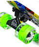 Пенни борд Fish Skateboards Joker со светящимися колесами, дека 57×15 см, ABEC-7, PU колеса, до 85 кг - изображение 3