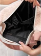 Женская сумка Хобо из структурированной экокожи SAMBAG Пудровый (5501050528) - изображение 7