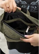 Женская поясная сумка-бананка из натуральной замши SAMBAG Оливковая (550503821) - изображение 10