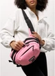 Женская тканевая сумка бананка через плечо SAMBAG Розовый (54670301517) - изображение 11