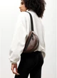Жіноча поясна сумка бананка з екошкіри SAMBAG Коричневий (5465024815) - зображення 2