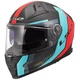 Мотошолом LS2 FF811 Vector 2 C Grid Red Cyan - XXL - зображення 1