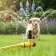 Распылитель брызгалка Lawn Sprinkler для полива газона огорода спринклерная система на 360 градусов - изображение 6