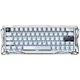 Клавіатура магнітна GravaStar Mercury V60 Pro 60keys, GravaStar Blackcore, USB-A, 8k, RGB, Chrome Silver (GSV60PRO_XTAL_SLV) - изображение 1